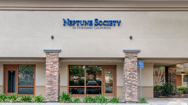 Neptune Society of Fairfield, front of building